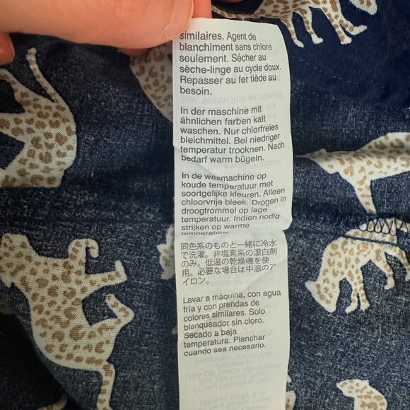 J.Crew Cheetah Print 100% Cotton Button-Down Shirt XS - Picture 5 of 8